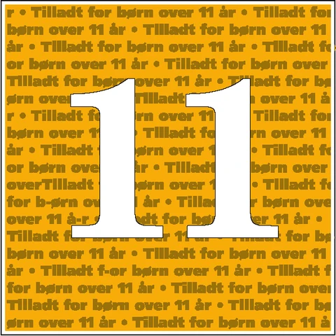 Tilladt for børn over 11 år